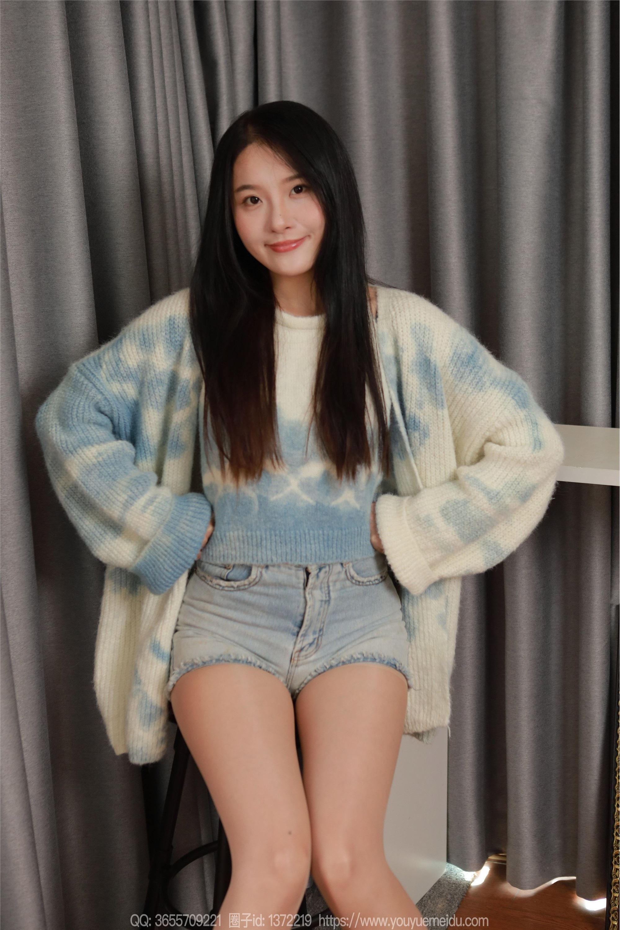 IESS异思趣向  2025.01.03 丝享家 1941 婉萍《蓝白毛衣（上）》